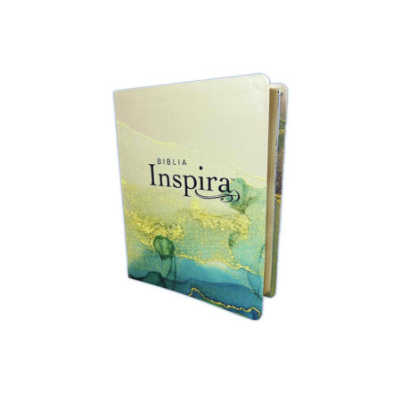Biblia Inspira Ilustrada NTV imit piel acuarela