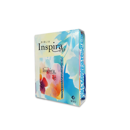 Biblia Inspira Ilustrada NTV imit piel paraíso floral