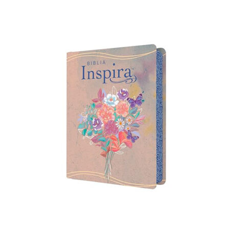 Biblia Inspira NTV (SentiPiel, Acuarela rosa) La Biblia que inspira tu creatividad