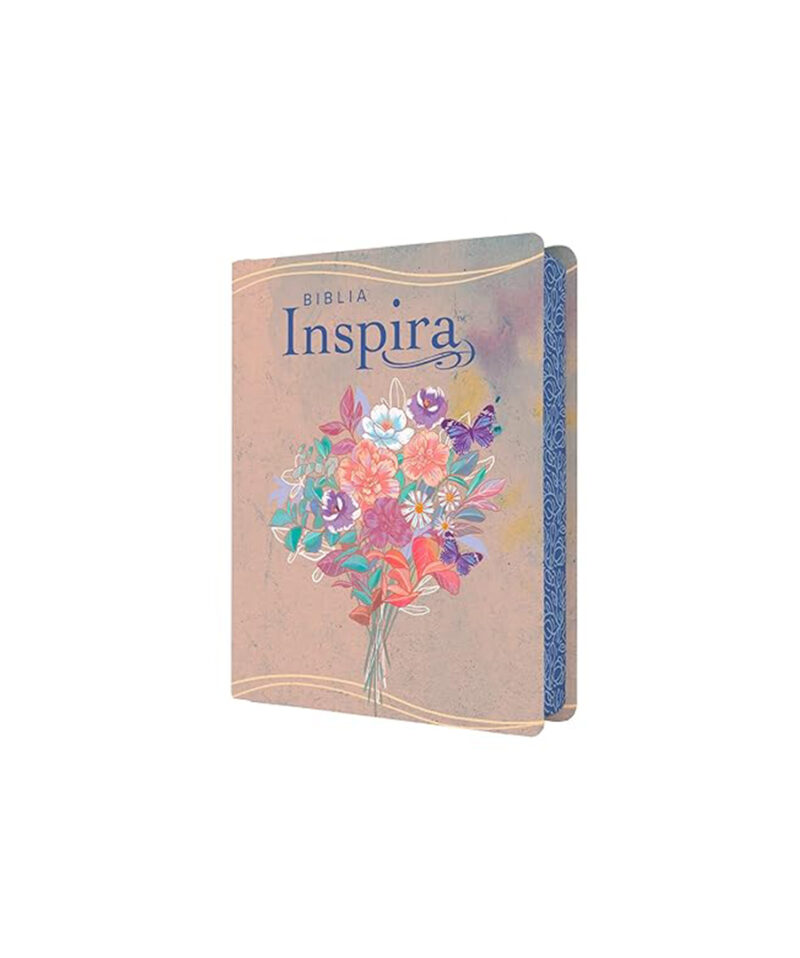 Biblia Inspira NTV (SentiPiel, Acuarela rosa) La Biblia que inspira tu creatividad