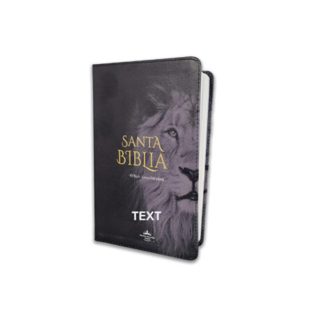 Biblia con silueta de león