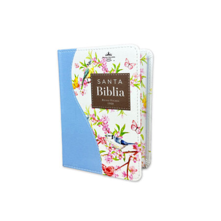 Biblia canto floral celeste