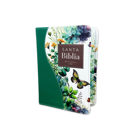 Biblia  canto floral verde